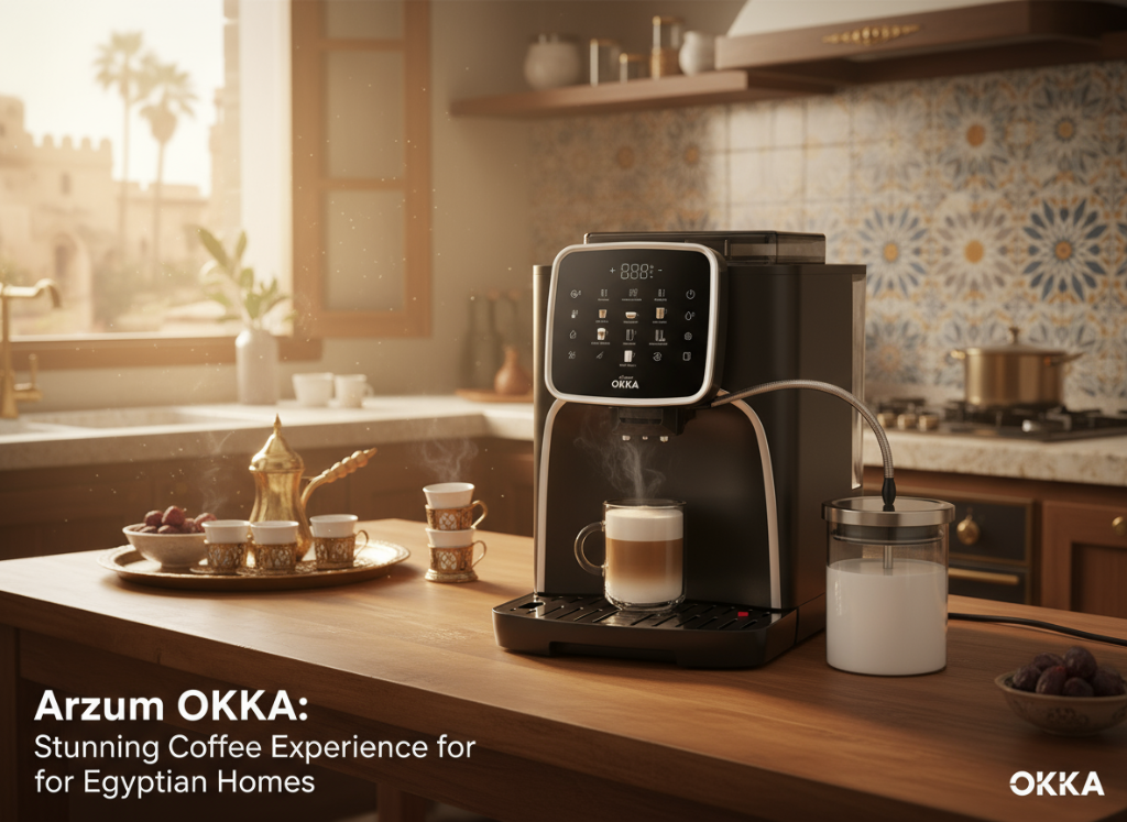 Arzum OKKA: Stunning Coffee Experience for Egyptian Homes